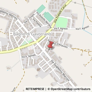 Mappa Piazza Giuseppe Garibaldi, 14, 58023 Gavorrano, Grosseto (Toscana)