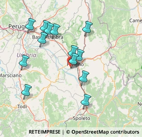 Mappa Via Perticani, 06034 Foligno PG, Italia (15.05462)