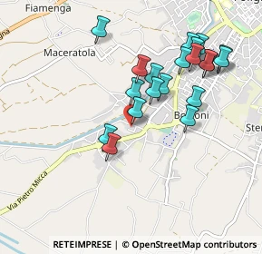 Mappa Via Perticani, 06034 Foligno PG, Italia (0.959)