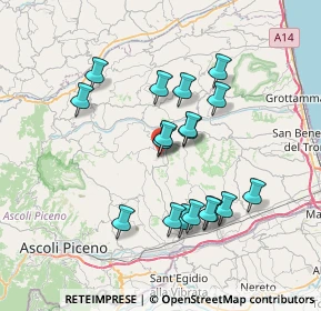 Mappa Viale IV Novembre, 63073 Offida AP, Italia (6.77278)