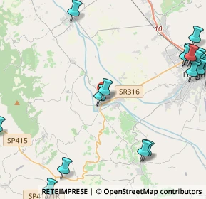 Mappa Via 28 Settembre, 06031 Bevagna PG, Italia (6.64684)