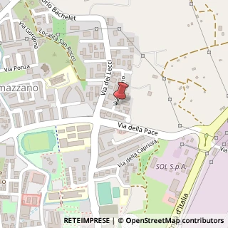 Mappa Via del Pino, 33, 57025 Piombino, Livorno (Toscana)