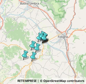 Mappa Via XXVIII Settembre, 06031 Bevagna PG, Italia (3.10909)