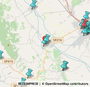 Mappa Via XXVIII Settembre, 06031 Bevagna PG, Italia (6.72053)