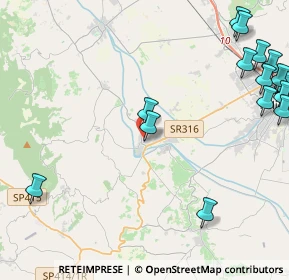 Mappa Via XXVIII Settembre, 06031 Bevagna PG, Italia (6.701)