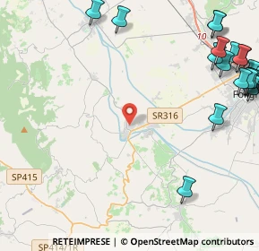 Mappa Via XXVIII Settembre, 06031 Bevagna PG, Italia (6.968)