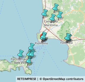 Mappa Borgata Cotone, 57025 Piombino LI, Italia (14.98733)