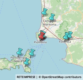 Mappa Borgata Cotone, 57025 Piombino LI, Italia (12.30231)