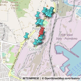 Mappa Borgata Cotone, 57025 Piombino LI, Italia (0.44)