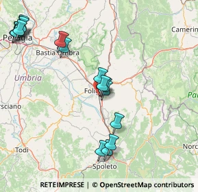 Mappa Via Pirandello, 06034 Foligno PG, Italia (19.65313)