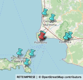 Mappa Viale Unità D'Italia, 57025 Piombino LI, Italia (12.34538)