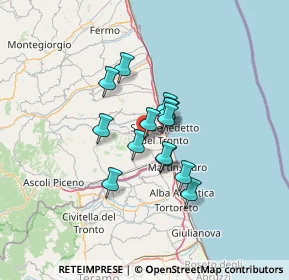 Mappa Via Giovanni Falcone, 63075 Acquaviva Picena AP, Italia (9.02143)