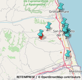 Mappa Via Giovanni Falcone, 63075 Acquaviva Picena AP, Italia (4.43636)