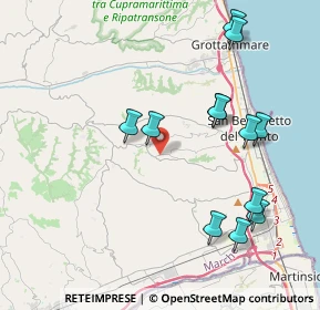 Mappa Via Giovanni Falcone, 63075 Acquaviva Picena AP, Italia (4.47167)