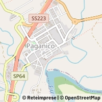 Hartă Civitella Paganico