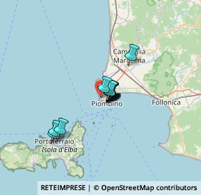 Mappa Via Palmiro Togliatti, 57025 Piombino LI, Italia (7.50308)