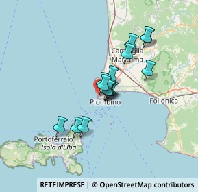 Mappa Via Palmiro Togliatti, 57025 Piombino LI, Italia (10.30333)