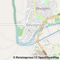 Hartă Bevagna