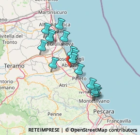 Mappa Contrada Molino S. Antimo, 64026 Roseto degli Abruzzi TE, Italia (12.08333)