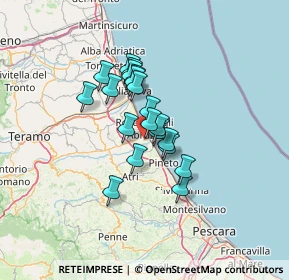 Mappa Contrada Molino S. Antimo, 64026 Roseto degli Abruzzi TE, Italia (9.4345)