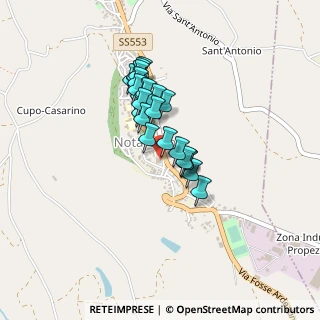 Mappa Via Piano S. Paolo, 64024 Notaresco TE, Italia (0.33333)