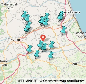 Mappa 64020 Teramo TE, Italia (7.07632)