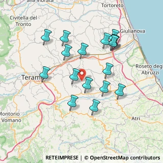 Mappa 64020 Teramo TE, Italia (7.45294)