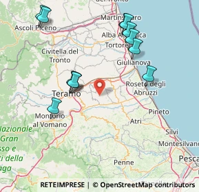Mappa 64020 Teramo TE, Italia (18.0075)