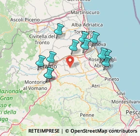 Mappa 64020 Teramo TE, Italia (12.59667)