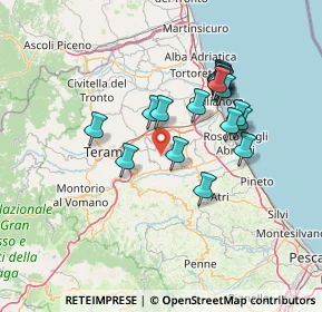 Mappa 64020 Teramo TE, Italia (12.90789)