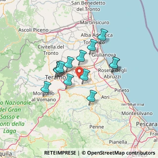Mappa 64020 Teramo TE, Italia (11.22154)