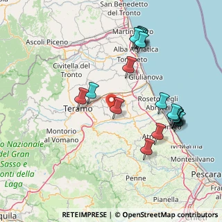 Mappa 64020 Teramo TE, Italia (17.8925)
