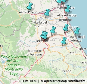 Mappa SS 80 Variante di Teramo, 64100 Teramo TE, Italia (15.10923)