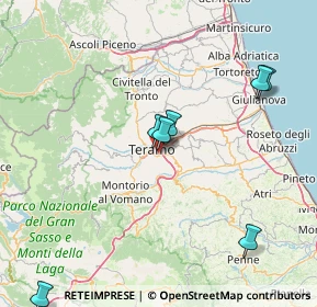 Mappa SS 80 Variante di Teramo, 64100 Teramo TE, Italia (27.07273)