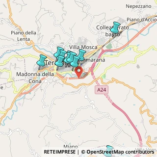 Mappa Strada Statale Variante di Teramo Lotto Zero F. De Contro C.da Carapo, 64100 Teramo TE, Italia (1.69182)