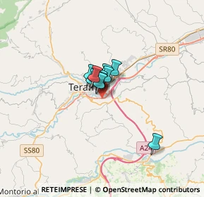 Mappa SS 80 Variante di Teramo, 64100 Teramo TE, Italia (1.47091)