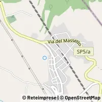 Map Castiglione in Teverina
