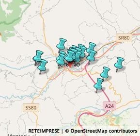 Mappa Vicolo Grillo, 64100 Teramo TE, Italia (2.0815)