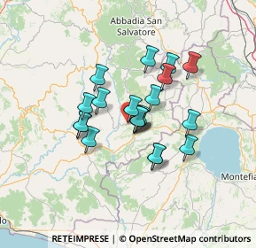 Mappa Via del Pretorio, 58017 Pitigliano GR, Italia (10.393)