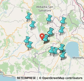 Mappa Via del Pretorio, 58017 Pitigliano GR, Italia (12.83333)