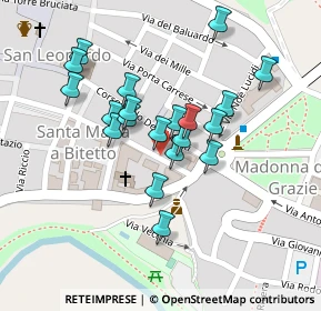Mappa Corso Carlo de, 64100 Teramo TE, Italia (0.0975)