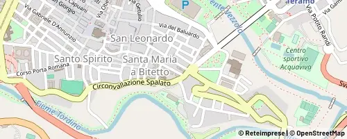 Mappa Teramo