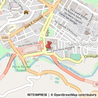 Mappa Corso Porta Romana, 1, 64100 Teramo, Teramo (Abruzzo)