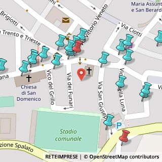 Mappa Via dei Funari, 64100 Teramo TE, Italia (0.08182)