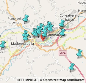 Mappa Via Francesco Savini, 64100 Teramo TE, Italia (2.124)