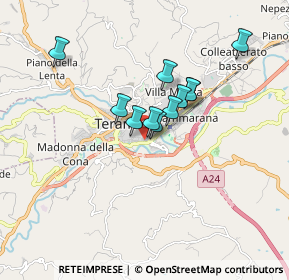 Mappa Via Francesco Savini, 64100 Teramo TE, Italia (1.30091)