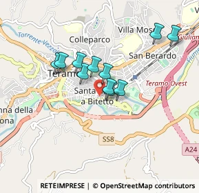Mappa Via Francesco Savini, 64100 Teramo TE, Italia (0.70455)