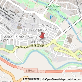 Mappa Piazza del Carmine, 24, 64100 Teramo, Teramo (Abruzzo)