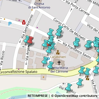 Mappa Via Francesco Savini, 64100 Teramo TE, Italia (0.06897)