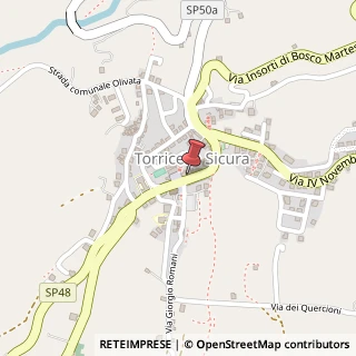 Mappa Via Alcide De Gasperi, 75, 64010 Torricella Sicura, Teramo (Abruzzo)